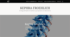 Desktop Screenshot of kephraquiropractico.com